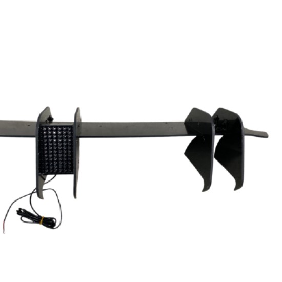 Diffuser πίσω προφυλακτήρα για Volkswagen Golf 8 GTI Blade με ανακλαστήρα - μαύρο γυαλιστερό Diffuser πίσω προφυλακτήρα για Volkswagen Golf 8 GTI Blade με ανακλαστήρα - μαύρο γυαλιστερό