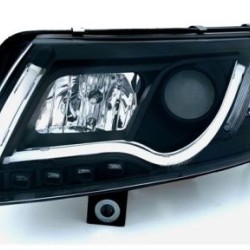 Φανάρια εμπρός led lightbar για Audi A6 4F (2004-2008) , χωρίς λάμπες (Η7) - σετ 2τμχ.