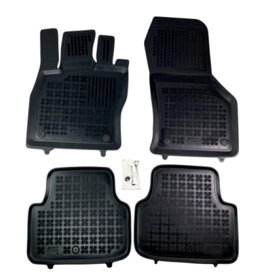 Λαστιχένια πατάκια Rezaw Plast για Cupra Leon (2024+) sportstourer Plug-in Hybrid,facelift τύπου σκαφάκι - 4τμχ.