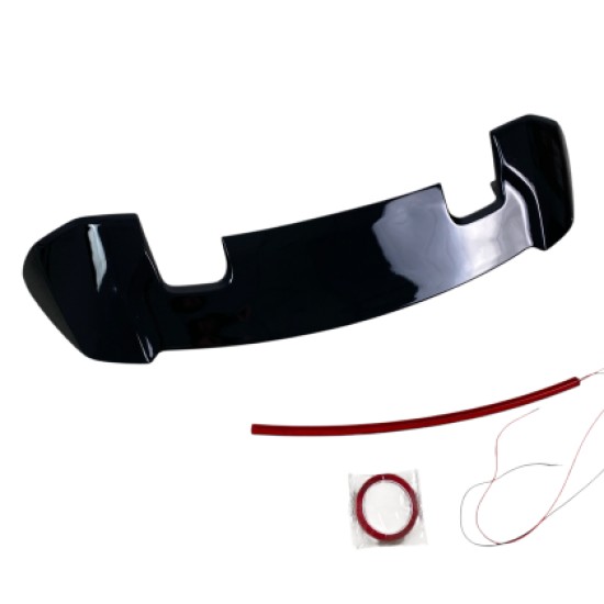 Αεροτομή οροφής για Honda Jazz (2014+) με τρίτο στοπ - μαύρη γυαλιστερή