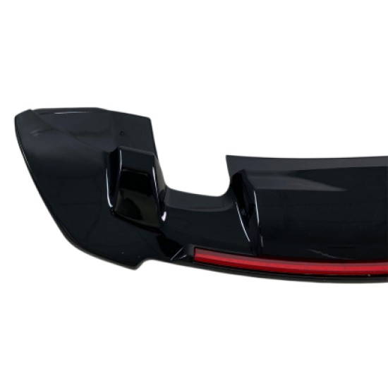 Αεροτομή οροφής για Honda Jazz (2014+) με τρίτο στοπ - μαύρη γυαλιστερή