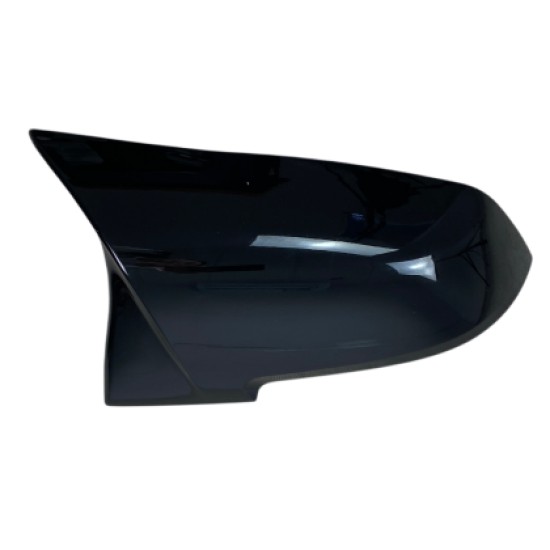 Καπάκια για καθρέφτη για BMW F20 / F22 / F23 / F30 / F31 / F34 / F32 / F36 / E84 / F87 - μαύρα γυαλιστερά