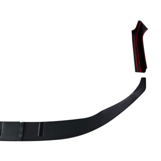 Spoiler προφυλακτήρα BMW F22 coupe (2014-2021) - μαύρο γυαλιστερό