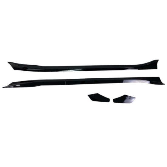 Πρόσθετα μαρσπιέ για Tesla Model 3 (2017-2022) - μαύρα γυαλιστερά Πρόσθετα μαρσπιέ για Tesla Model 3 (2017-2022) - μαύρα γυαλιστερά