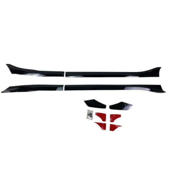 Πρόσθετα μαρσπιέ για Tesla Model 3 (2017-2022) - μαύρα γυαλιστερά Πρόσθετα μαρσπιέ για Tesla Model 3 (2017-2022) - μαύρα γυαλιστερά