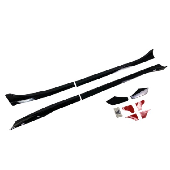 Πρόσθετα μαρσπιέ για Tesla Model 3 (2017-2022) - μαύρα γυαλιστερά Πρόσθετα μαρσπιέ για Tesla Model 3 (2017-2022) - μαύρα γυαλιστερά
