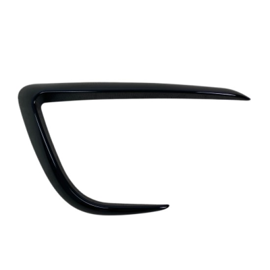 Πρόσθετα εμπρός προφυλακτήρα γύρω από τα προβολάκια για Tesla Model Y - μαύρα γυαλιστερά