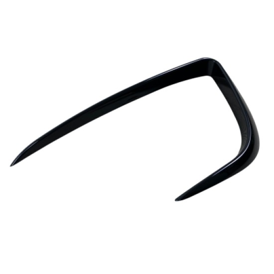 Πρόσθετα εμπρός προφυλακτήρα γύρω από τα προβολάκια για Tesla Model Y - μαύρα γυαλιστερά