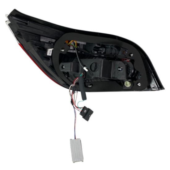 Πίσω φανάρια led για E60 (2003-2007) facelift look κόκκινα  - σετ 2τμχ.