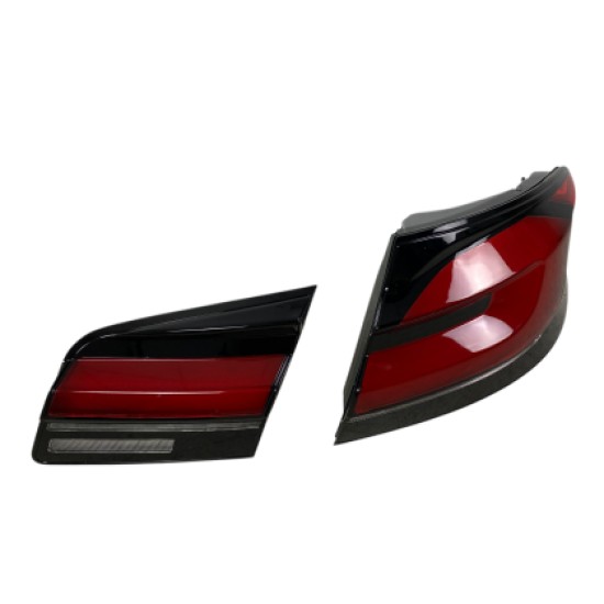 Πίσω φανάρια led για F10 sedan (2010-2013) G30 design φιμέ - σετ 2τμχ.