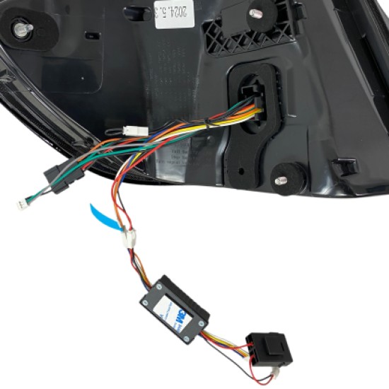 Πίσω φανάρια led για F10 sedan (2010-2013) G30 design φιμέ - σετ 2τμχ.