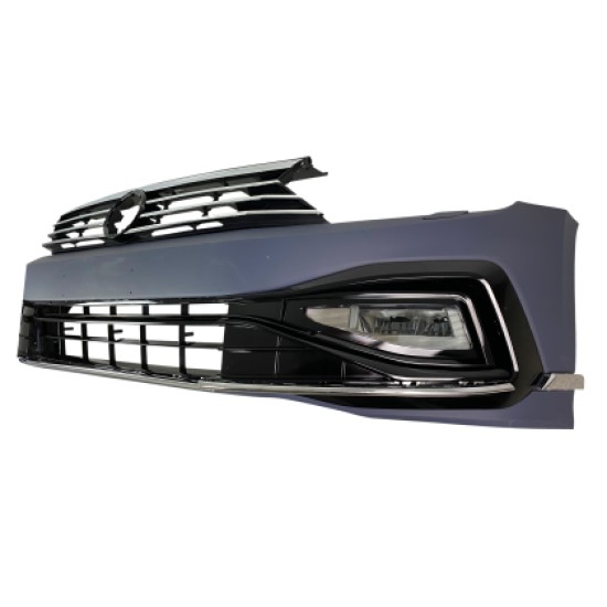 Προφυλακτήρας εμπρός για Vw Passat B8.5 (2018+) - R design με μαύρη μάσκα Προφυλακτήρας εμπρός για Vw Passat B8.5 (2018+) - R design με μαύρη μάσκα