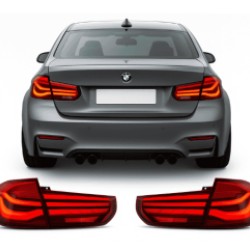 Πίσω φανάρια led για F30 (2011-2015) facelift design - σετ 2τμχ.