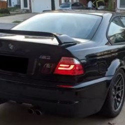 Αεροτομή πορτ μπαγκάζ για BMW E46 (1998-2005) LTW M3 GT Class 2 - μαύρη γυαλιστερή