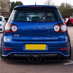 Diffuser πίσω προφυλακτήρα για Volkswagen Golf 5 R32 Blade - μαύρο γυαλιστερό