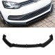 Spoiler εμπρός προφυλακτήρα για Volkswagen Polo (2011-2018) - μαύρο γυαλιστερό Spoiler εμπρός προφυλακτήρα για Volkswagen Polo (2011-2018) - μαύρο γυαλιστερό