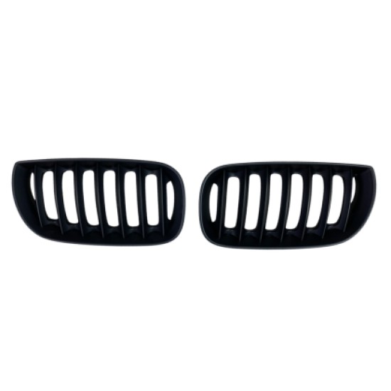 Μάσκα BMW X3 E83 (2007+) - μαύρη - 2τμχ.
