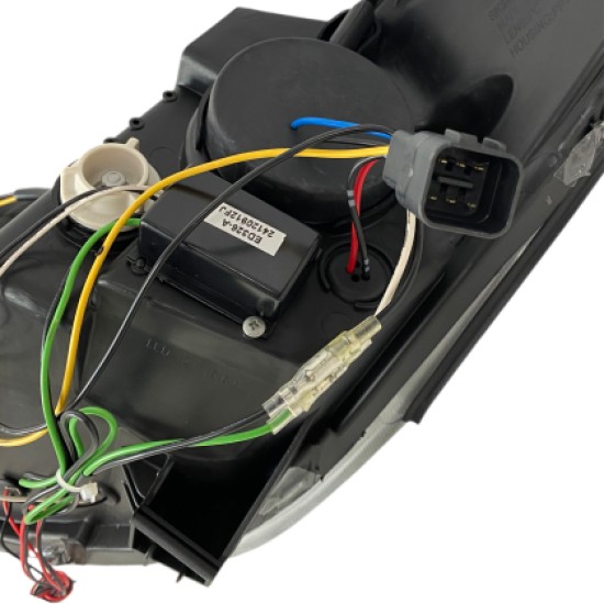 Φανάρια εμπρός Hyundai Tucson IX35 (2010+) angel eyes - chrome , με λάμπες (Η1) - σετ 2τμχ. Φανάρια εμπρός Hyundai Tucson IX35 (2010+) angel eyes - chrome , με λάμπες (Η1) - σετ 2τμχ.