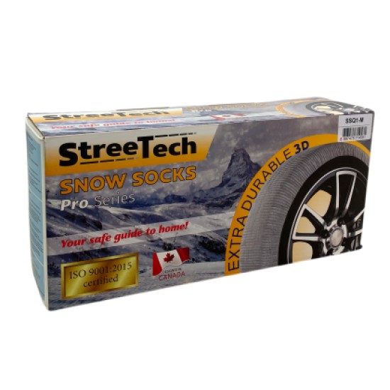 Χιονοκουβέρτες Streetech Pro Series - λευκό χρώμα - μέγεθος M - σετ 2τμχ.