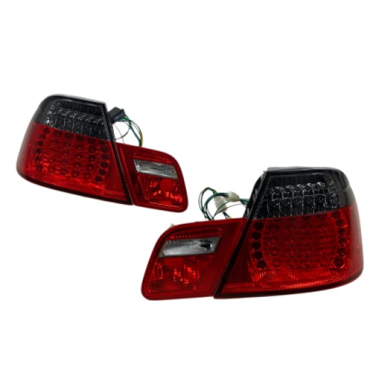 Πίσω φανάρια led για BMW E46 coupe (1998-2003) - φιμέ φλάς - σετ 2τμχ. Πίσω φανάρια led για BMW E46 coupe (1998-2003) - φιμέ φλάς - σετ 2τμχ.