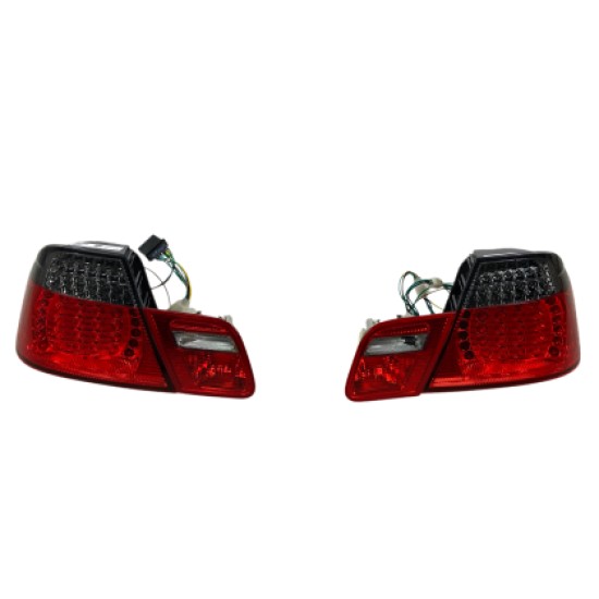 Πίσω φανάρια led για BMW E46 coupe (1998-2003) - φιμέ φλάς - σετ 2τμχ. Πίσω φανάρια led για BMW E46 coupe (1998-2003) - φιμέ φλάς - σετ 2τμχ.