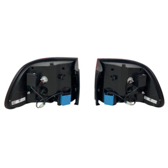 Πίσω φανάρια led για Porsche Cayenne (2003-2007) - φιμέ φλας - σετ 2τμχ.