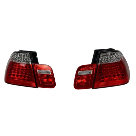 Πίσω φανάρια led για BMW E46 sedan (1998-2001) - chrome - σετ 2τμχ. Πίσω φανάρια led για BMW E46 sedan (1998-2001) - chrome - σετ 2τμχ.