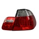 Πίσω φανάρια led για BMW E46 sedan (2001-2005) - chrome - σετ 2τμχ.