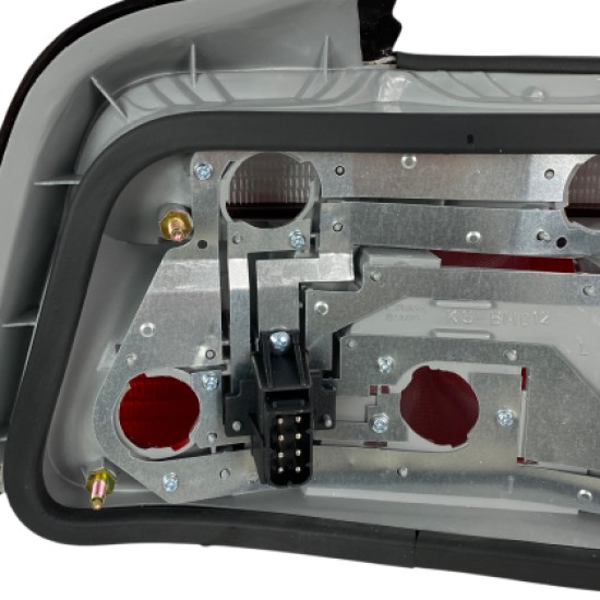 Πίσω φανάρια για BMW E36 (1991-1999)  4d sedan - χρωμίου - σετ 2τμχ.