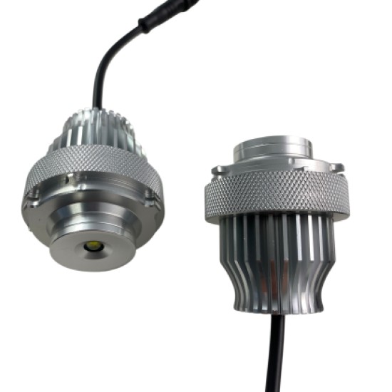 Led για αυθεντικά angel eyes για BMW E60 facelift - με ένα led 20W CREE - 2τμχ.