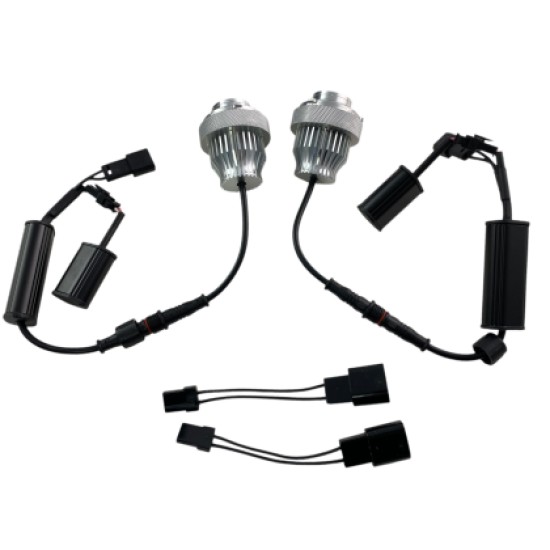 Led για αυθεντικά angel eyes για BMW E60 facelift - με ένα led 20W CREE - 2τμχ.