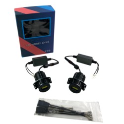40W led για γνήσια angel eyes για BMW E90 / E91 - λευκό χρώμα - 2τμχ.