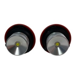 10W led για αυθεντικά angel eyes για BMW E39 / E60 / E53 X5 / E65 / E87 / E63 - λευκό χρώμα - 2τμχ.