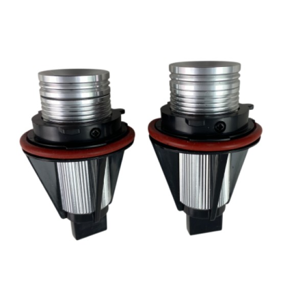 5W led για αυθεντικά angel eyes για BMW E39 / E60 / E53 X5 / E65 / E87 / E63 - κίτρινο χρώμα - 2τμχ.