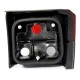 Πίσω φανάρια για Vw Transporter T4 /  Caravelle / Mutlivan  (1990-2003) - φιμέ φλας - σετ 2τμχ.