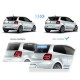 Πίσω φανάρια led Vw Polo (2009-2017) GTI / R design με τρέχουμενο φλας, κόκκινα - σετ 2τμχ.