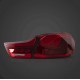 Πίσω φανάρια led BMW F32 / F33 / F36 / F82 / F83 (2014-2020) GTS design με τρέχουμενο φλας, κόκκινα - σετ 2τμχ.