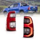 Πίσω φανάρια led Toyota Hilux (2015-2022) κόκκινα - σετ 2τμχ.