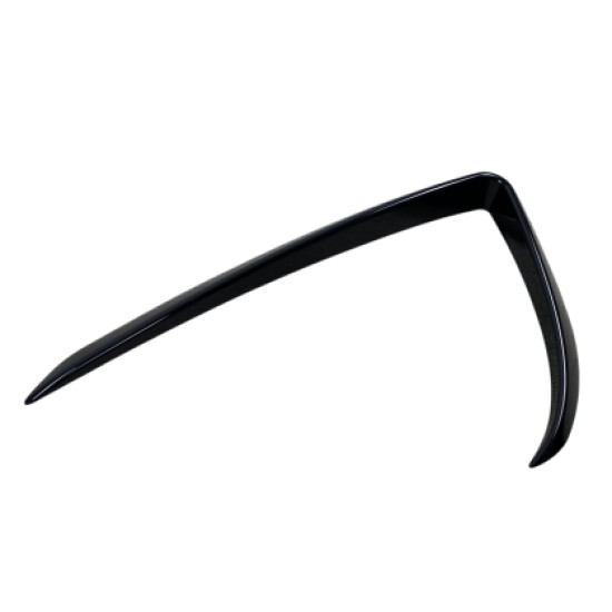 Πρόσθετα εμπρός προφυλακτήρα γύρω από τα προβολάκια για Tesla Model 3 (2017-2022) Aero Style - μαύρα γυαλιστερά