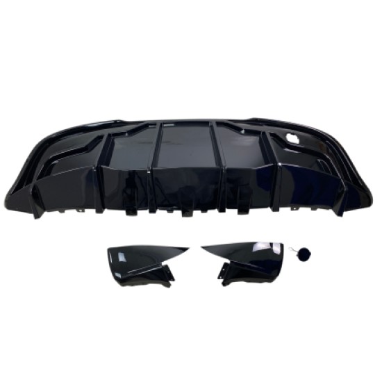 Diffuser προφυλακτήρα Tesla Model Y - μαύρο γυαλιστερό