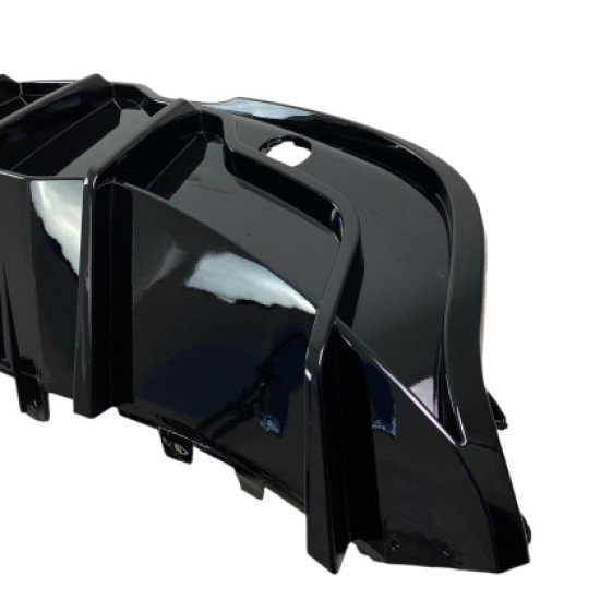 Diffuser προφυλακτήρα Tesla Model Y - μαύρο γυαλιστερό