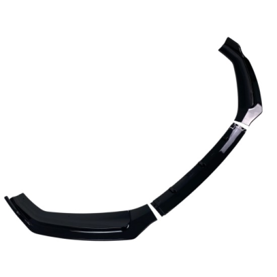 Spoiler εμπρός προφυλακτήρα για Audi A5 8T (2007-2011) - μαύρο γυαλιστερό