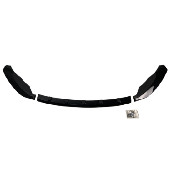 Spoiler εμπρός προφυλακτήρα για Skoda Octavia (2017+) - μαύρο γυαλιστερό