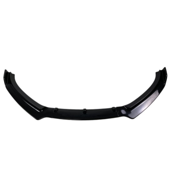 Spoiler εμπρός προφυλακτήρα για Audi A4 B8 (2008-2012) - μαύρο γυαλιστερό