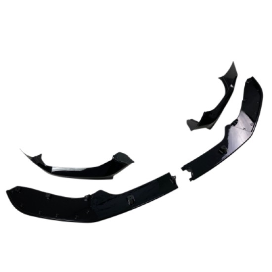 Spoiler εμπρός προφυλακτήρα για BMW F20 (2015-2019) M Performance Style - μαύρο γυαλιστερό