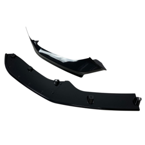 Spoiler εμπρός προφυλακτήρα για BMW F20 (2015-2019) M Performance Style - μαύρο γυαλιστερό