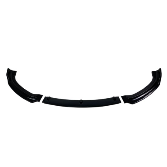 Spoiler εμπρός προφυλακτήρα για BMW F30 (2011-2018) M Tech - μαύρο γυαλιστερό