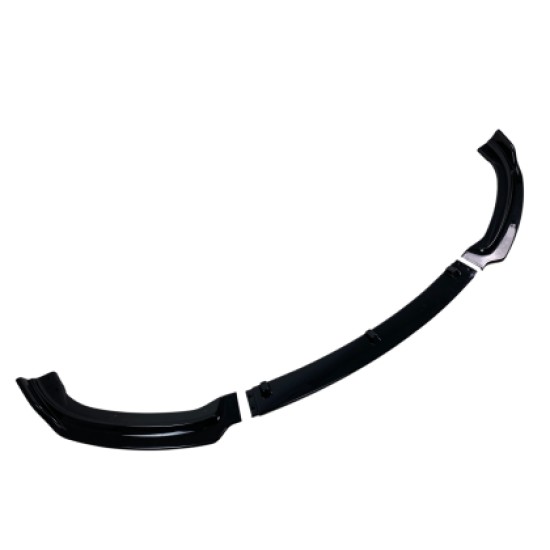 Spoiler εμπρός προφυλακτήρα για BMW F30 (2011-2018) M Tech - μαύρο γυαλιστερό