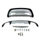 Bull - bar Hyundai Santa Fe (2010-2012) - μαύρα - σετ εμπρός και πίσω Bull - bar Hyundai Santa Fe (2010-2012) - μαύρα - σετ εμπρός και πίσω