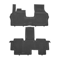 Λαστιχένια πατάκια Vw ID.Buzz Electric (2022+) 5θεσιο τύπου σκαφάκι - 2τμχ., Rezaw Plast